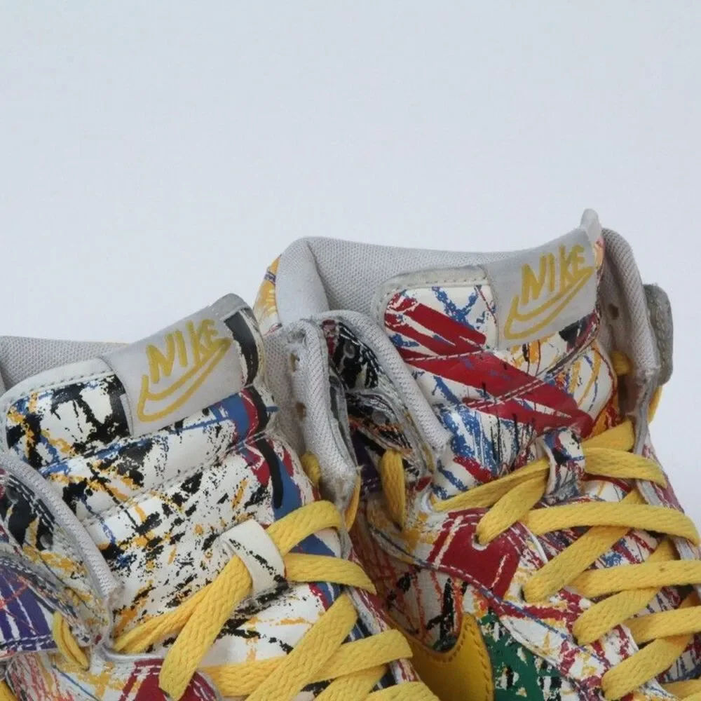 Nike Dunk High Premium GS Scribble Varsity Maize 728443-100 Size 5.5Y Youth